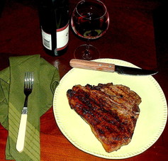 Bev's Steak Dinner