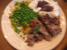 Dad's Diner Meatloaf Dinner